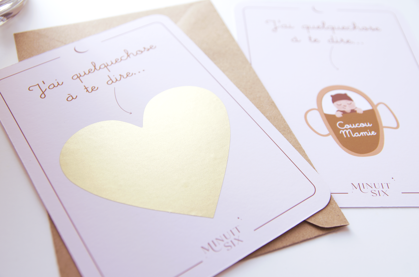 Carte Annonce de Grossesse à Gratter