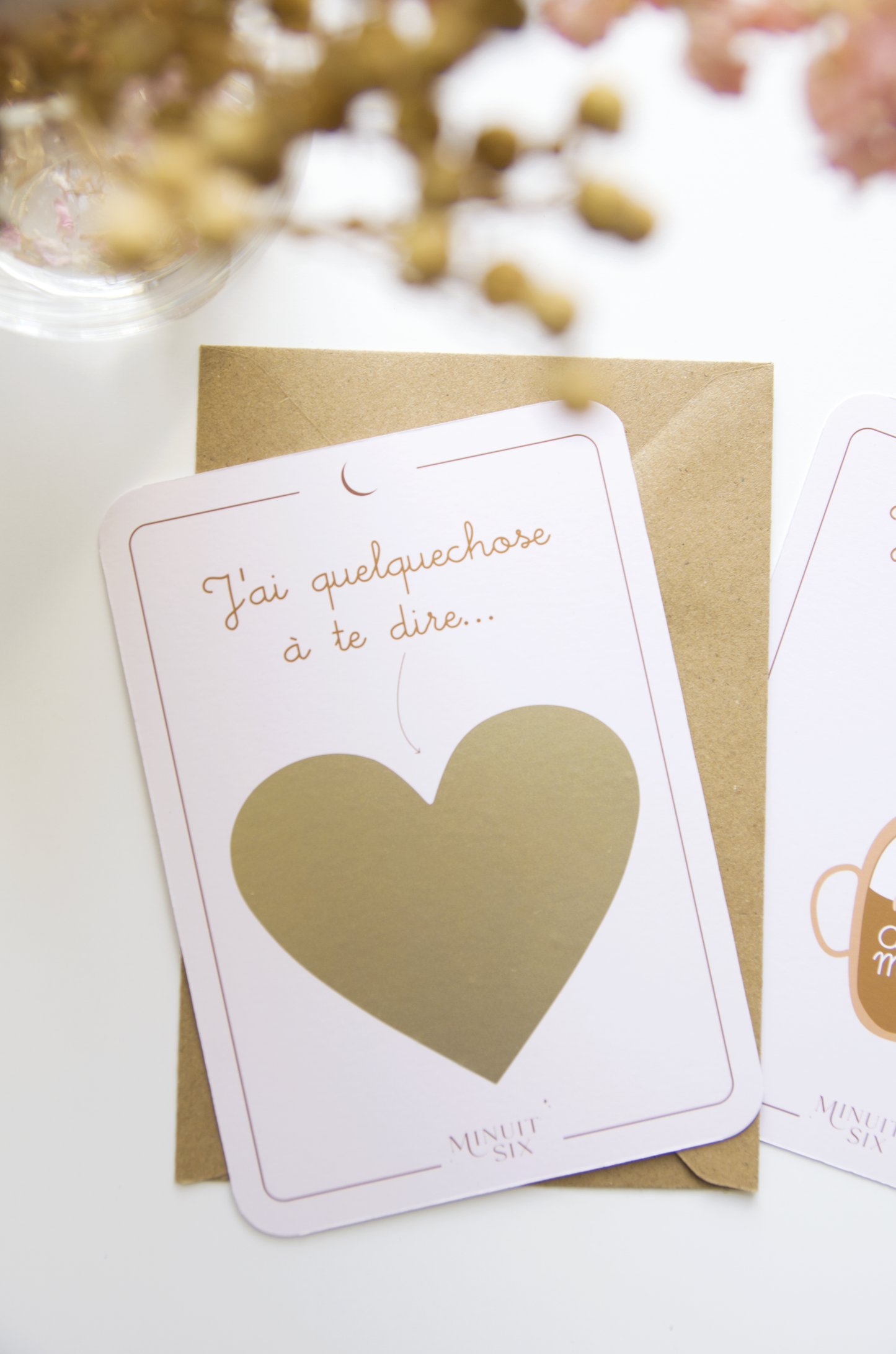 Carte Annonce de Grossesse à Gratter