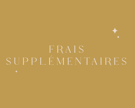 Frais supplémentaires