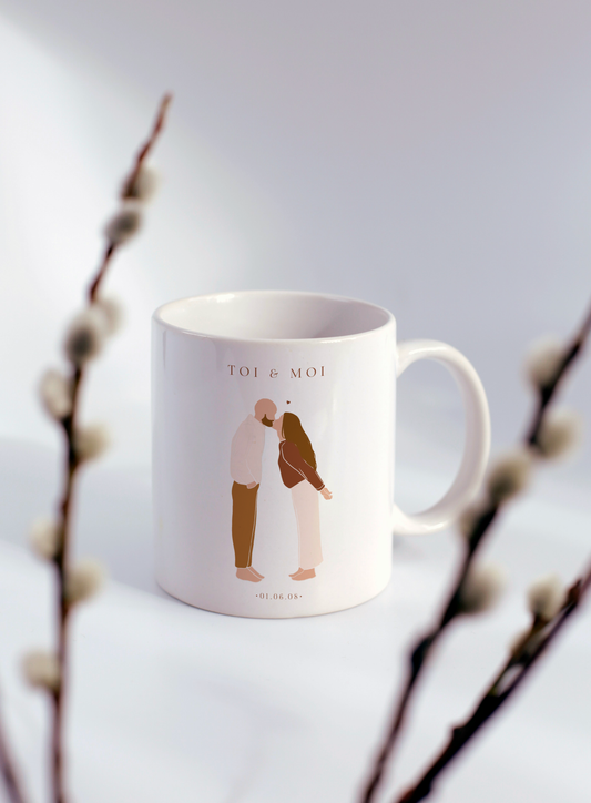 Mug Couple Personnalisé