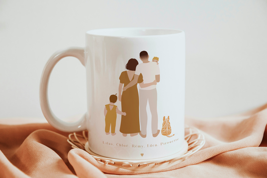 Mug Famille Personnalisé